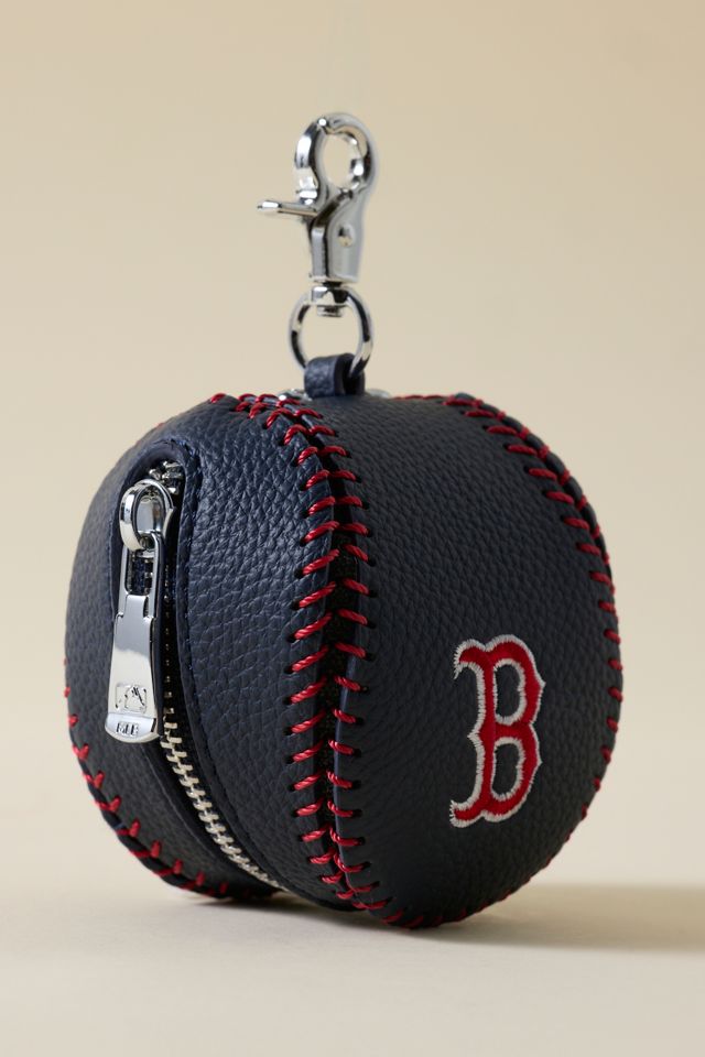 MLB Boston Red Sox Baseball Pouch Keychain #1