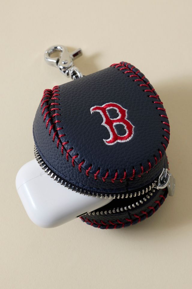 MLB Boston Red Sox Baseball Pouch Keychain #3