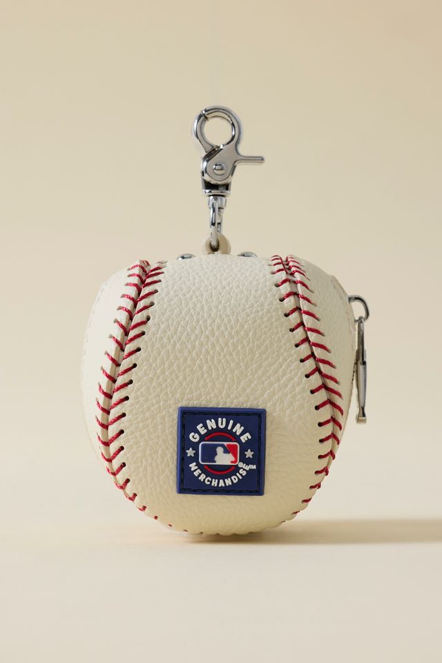 MLB Cincinnati Reds Baseball Pouch Keychain #2