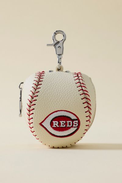 MLB Cincinnati Reds Baseball Pouch Keychain