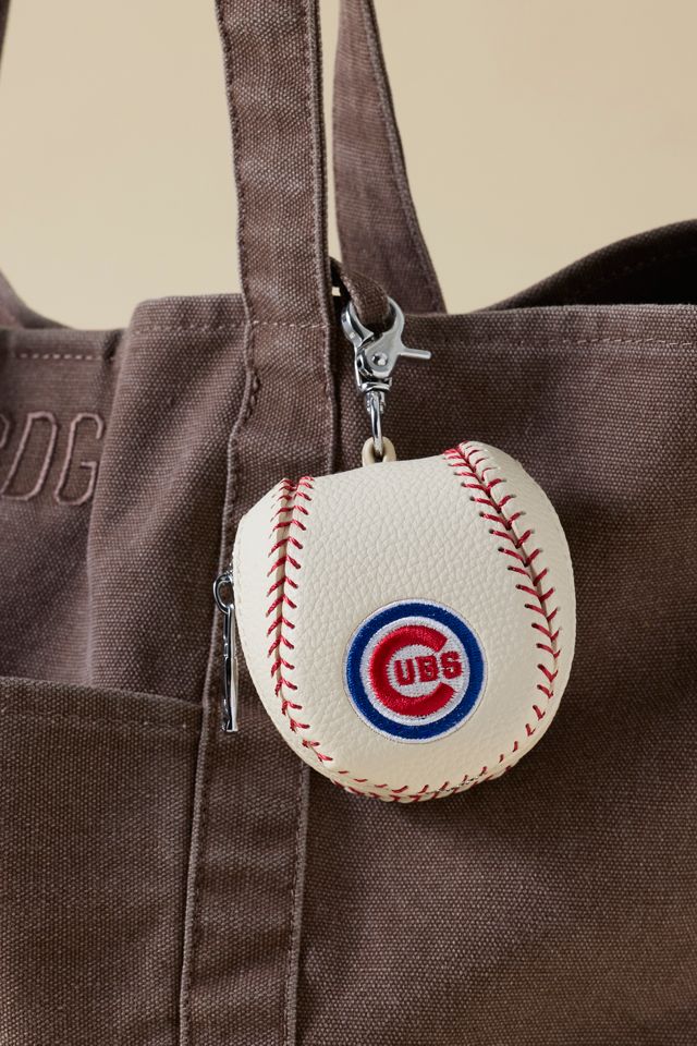 MLB Chicago Cubs Baseball Pouch Keychain #3