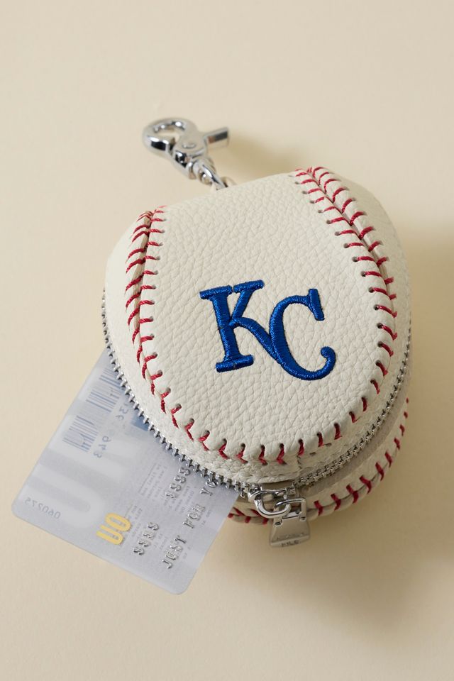 MLB Kansas City Royals Baseball Pouch Keychain #3