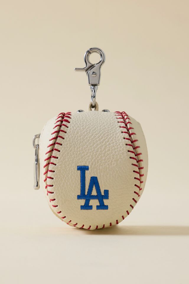 MLB Los Angeles Dodgers Baseball Pouch Keychain #1