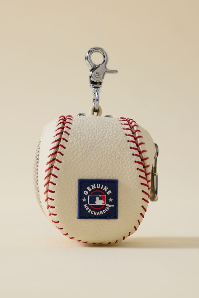 MLB Los Angeles Dodgers Baseball Pouch Keychain #3