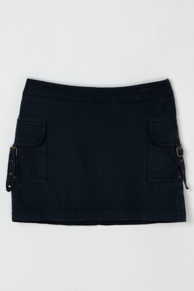 Vintage Y2k Betsey Johnson Cargo Mini Skirt