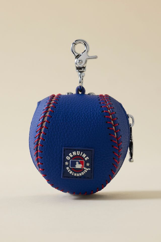 MLB New York Mets Baseball Pouch Keychain #3