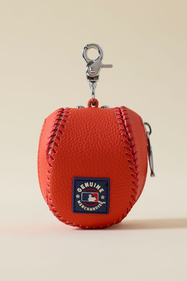 Porte-clés pochette de baseball MLB des Mets de New York #1