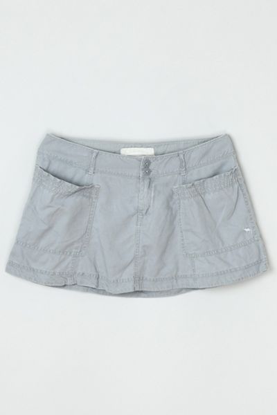 Vintage Y2k Low-Rise Cargo Micro Mini Skirt