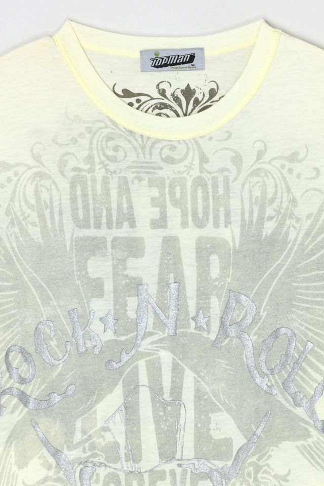 Vintage Y2k Rock N' Roll Graphic Tee #1