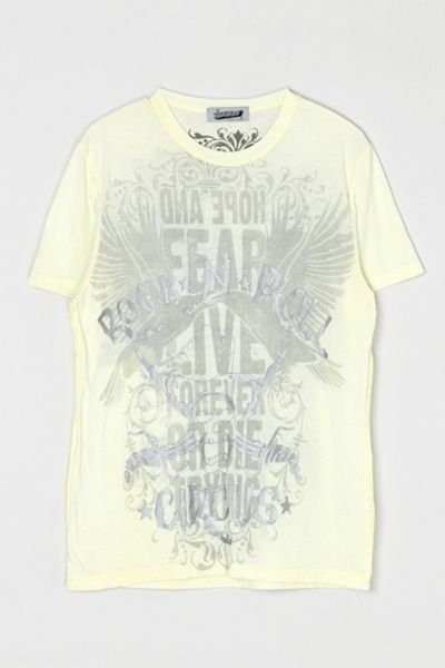 Vintage Y2k Rock N' Roll Graphic Tee