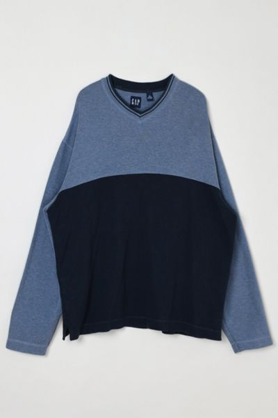 Vintage Y2k V-Neck Sweatshirt