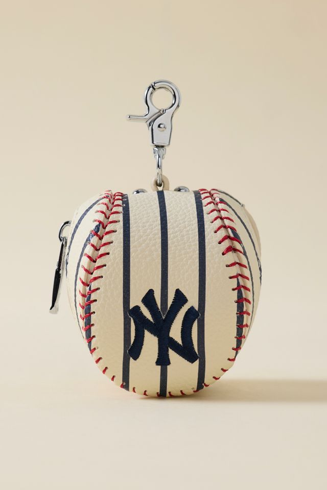 MLB New York Yankees Baseball Pouch Keychain #1