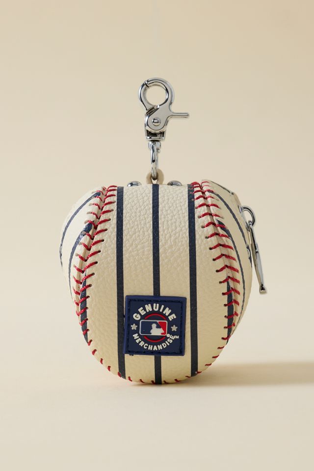 MLB New York Yankees Baseball Pouch Keychain #3