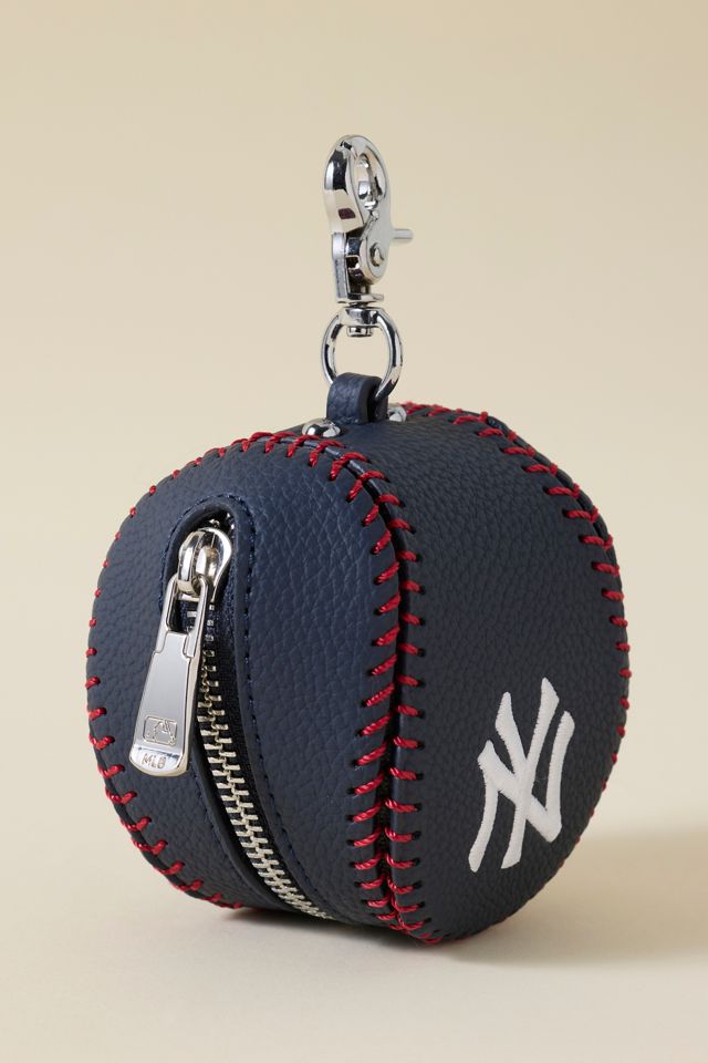 MLB New York Yankees Baseball Pouch Keychain #2