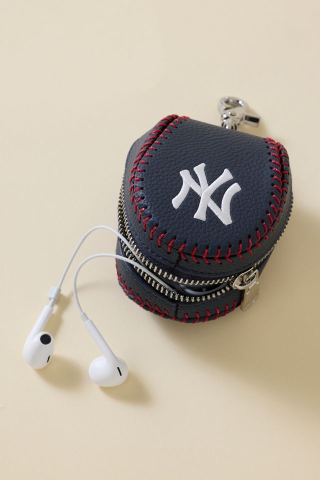 MLB New York Yankees Baseball Pouch Keychain #3