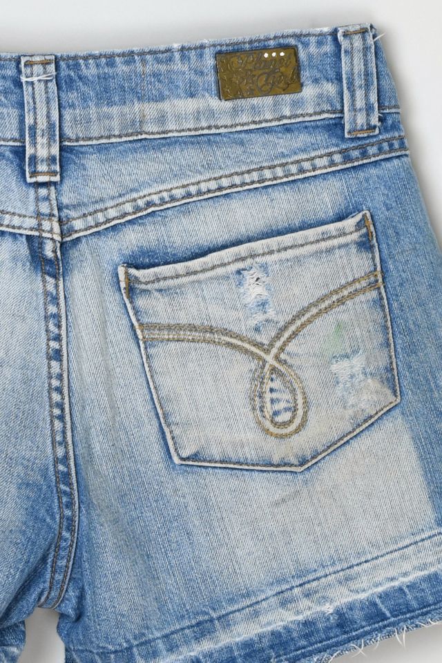 Vintage Y2k Planet Girls Denim Shorts #2