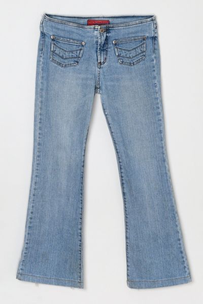 Vintage Y2k Hot Kiss Low Rise Flared Jeans