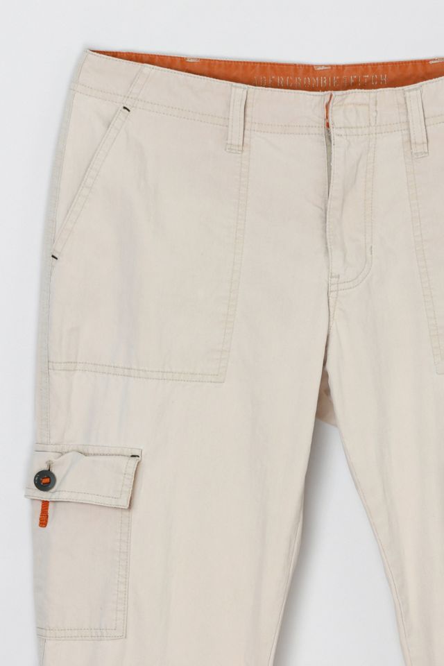 Vintage Y2k Abercrombie & Fitch Low Rise Flared Cargo Pants #1