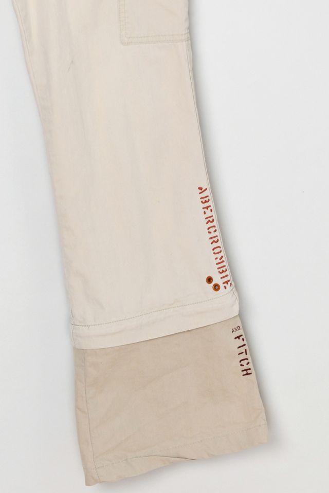 Vintage Y2k Abercrombie & Fitch Low Rise Flared Cargo Pants #2