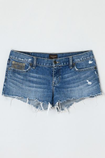 Vintage Y2k Hollister Low-Rise Denim Shorts