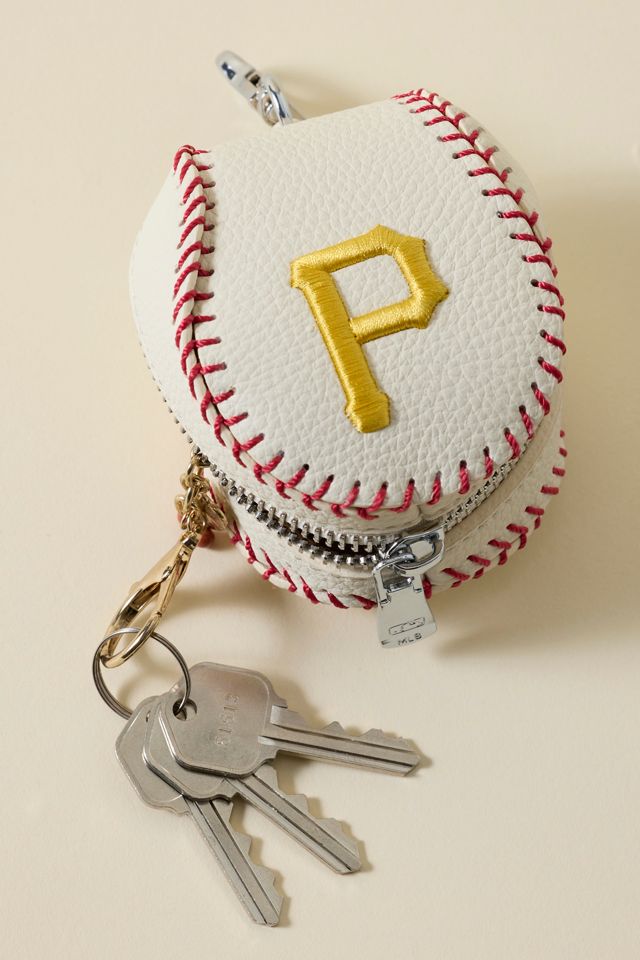 MLB Pittsburgh Pirates Baseball Pouch Keychain #3