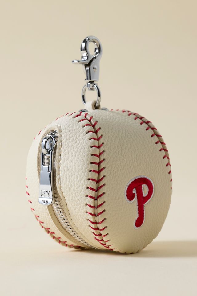 MLB Philadelphia Phillies Baseball Pouch Keychain #1