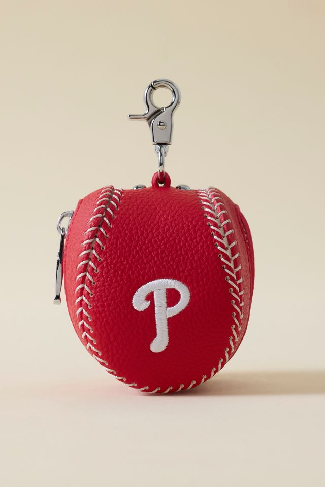 MLB Philadelphia Phillies Baseball Pouch Keychain #1