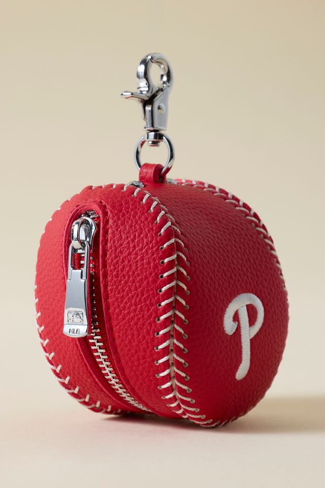 MLB Philadelphia Phillies Baseball Pouch Keychain #2