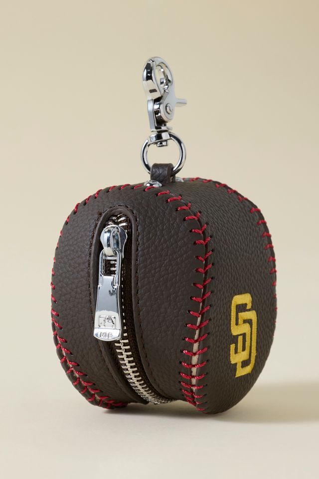MLB San Diego Padres Baseball Pouch Keychain #2