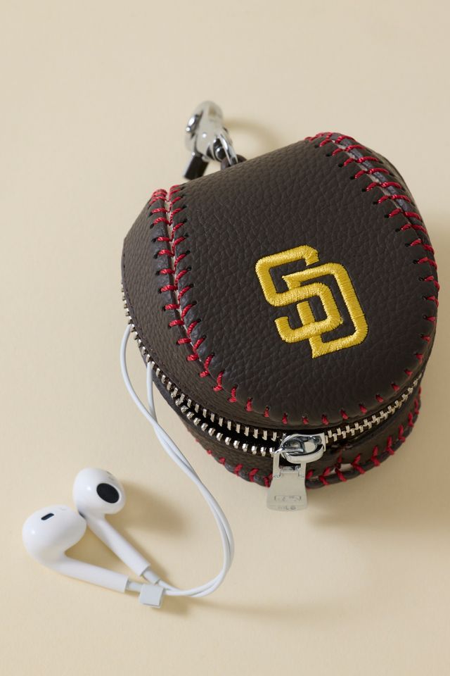 MLB San Diego Padres Baseball Pouch Keychain #3