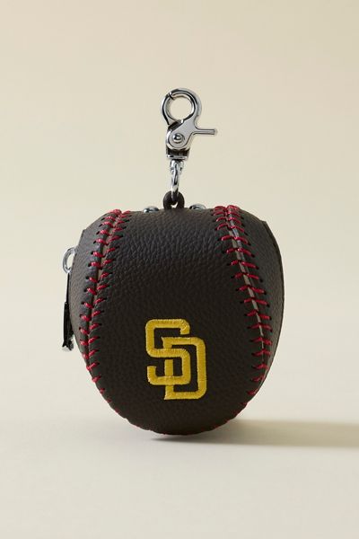 MLB San Diego Padres Baseball Pouch Keychain