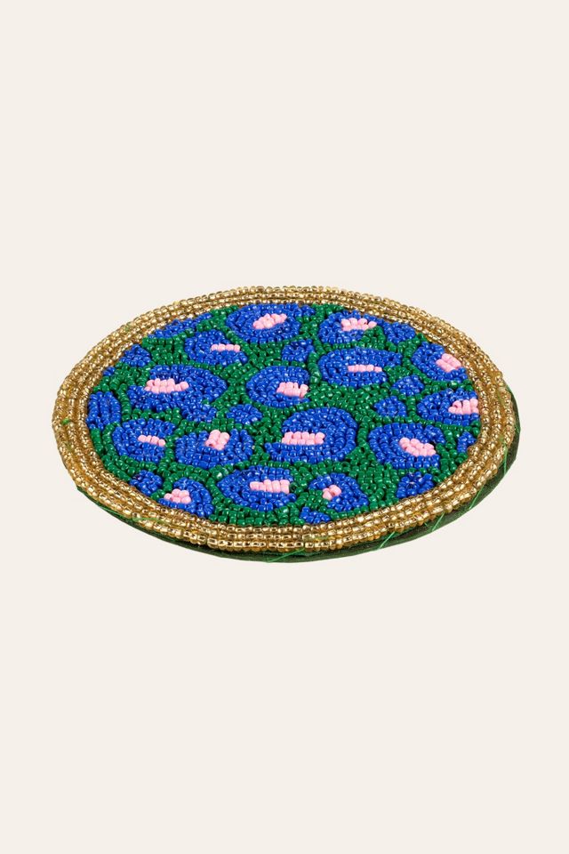 Zsa Zsa Zsu Dadri Beaded Coaster #1