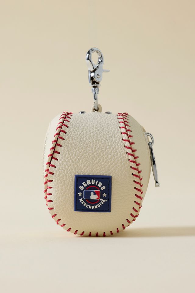 MLB Detroit Tigers Baseball Pouch Keychain #1