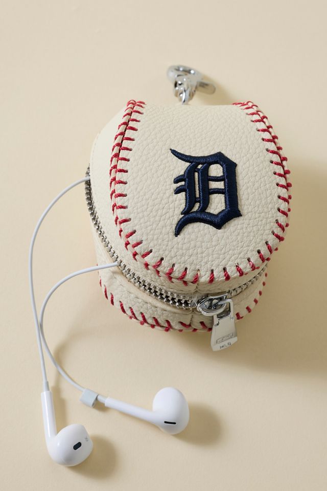 MLB Detroit Tigers Baseball Pouch Keychain #3
