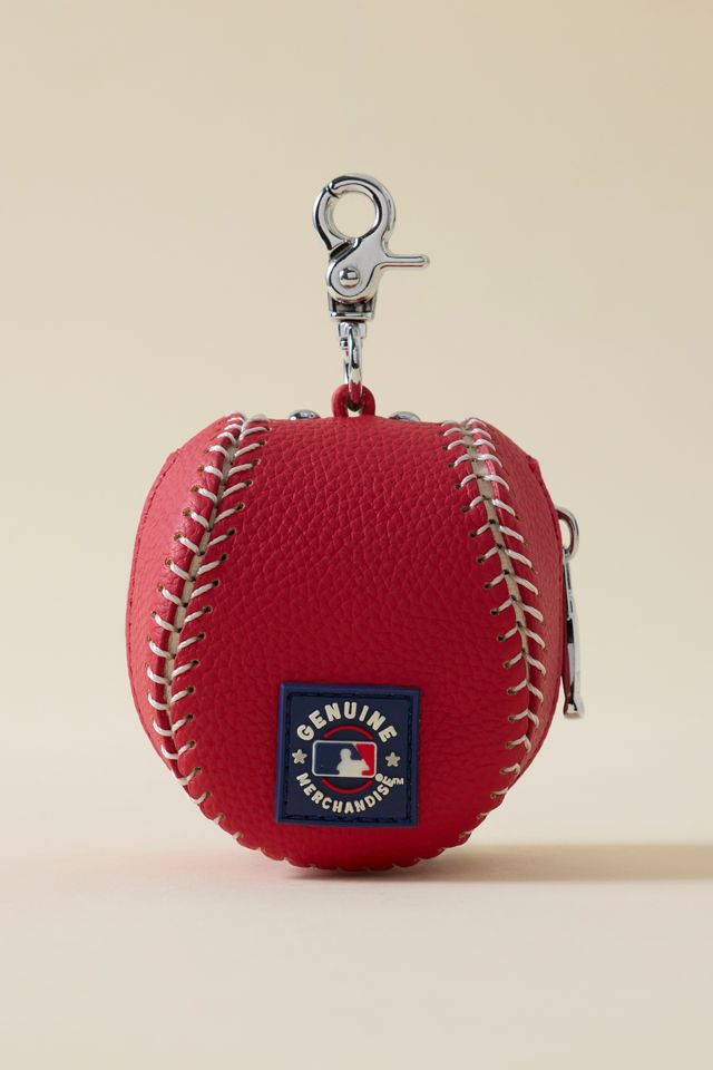 MLB Texas Rangers Baseball Pouch Keychain #2