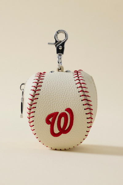 MLB Washington Nationals Baseball Pouch Keychain in Washington Nationals at Urban Outfitters