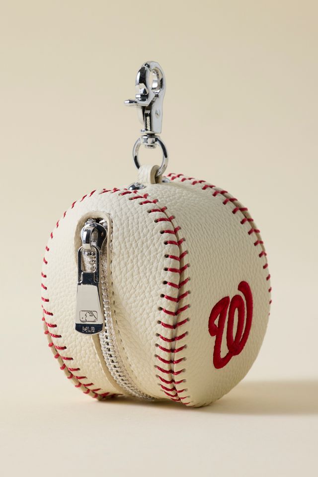 MLB Washington Nationals Baseball Pouch Keychain #2