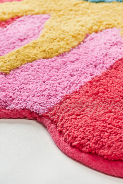 Zsa Zsa Zsu Punjab Dance Floor Bath Mat 23.5" Spa-Inspired