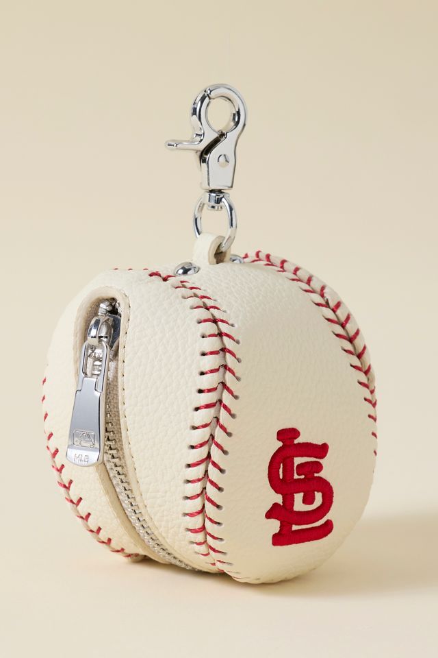 MLB St. Louis Cardinals Baseball Pouch Keychain #2