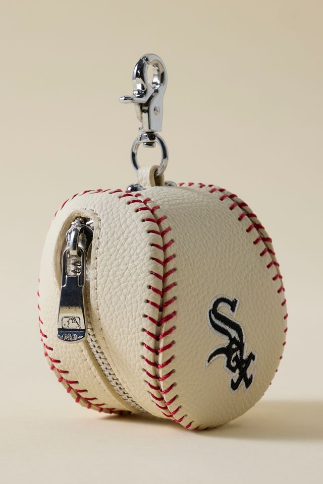 MLB Chicago White Sox Baseball Pouch Keychain #2