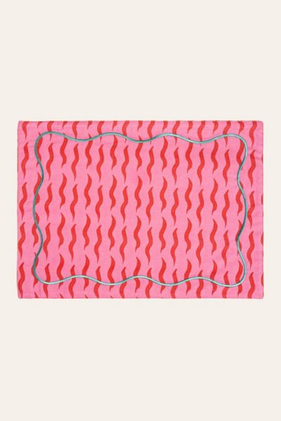 Zsa Zsa Zsu  Embroidered Cotton Placemat