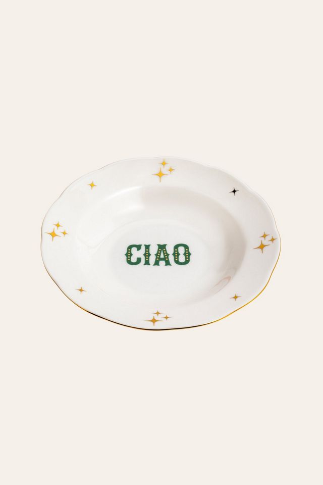 Zsa Zsa Zsu CIAO Porcelain Shallow Bowl #2