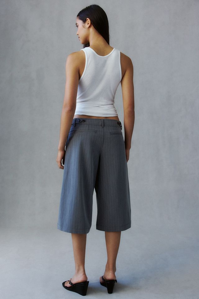 BDG Suited Up Low-Rise Culotte Pants #3