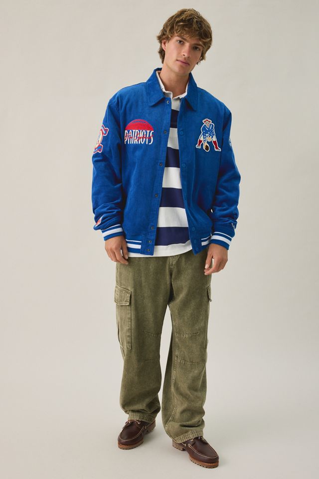Veste en velours côtelé Pro Standard NFL New England Patriots #1