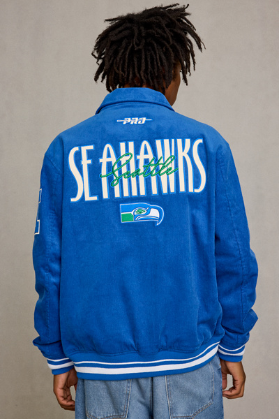 Pro Standard NFL Seattle Seahawks Corduroy Varsity Jacket
