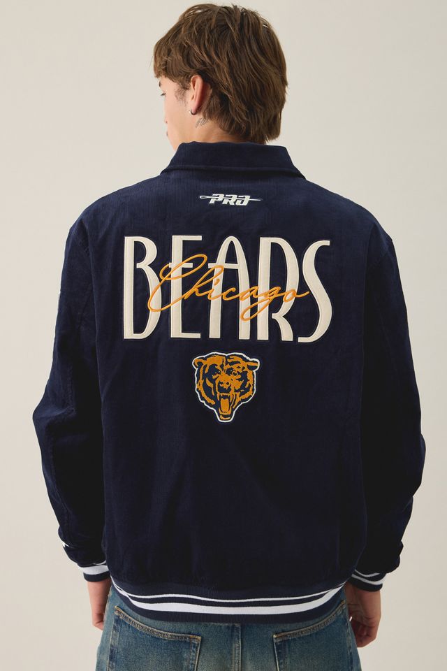 Pro Standard NFL Chicago Bears Corduroy Varsity Jacket #1