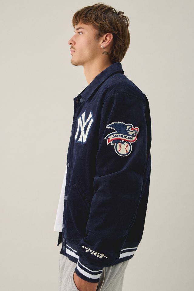 Pro Standard MLB New York Yankees Corduroy Varsity Jacket #3