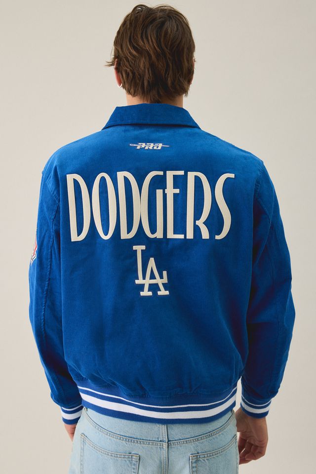 Pro Standard MLB Los Angeles Dodgers Corduroy Varsity Jacket #1