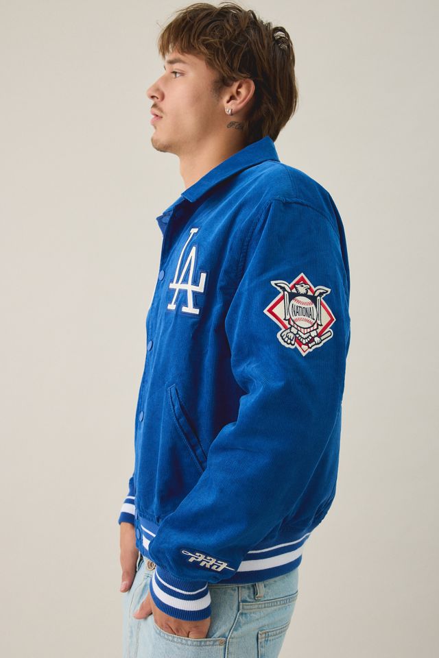 Pro Standard MLB Los Angeles Dodgers Corduroy Varsity Jacket #2