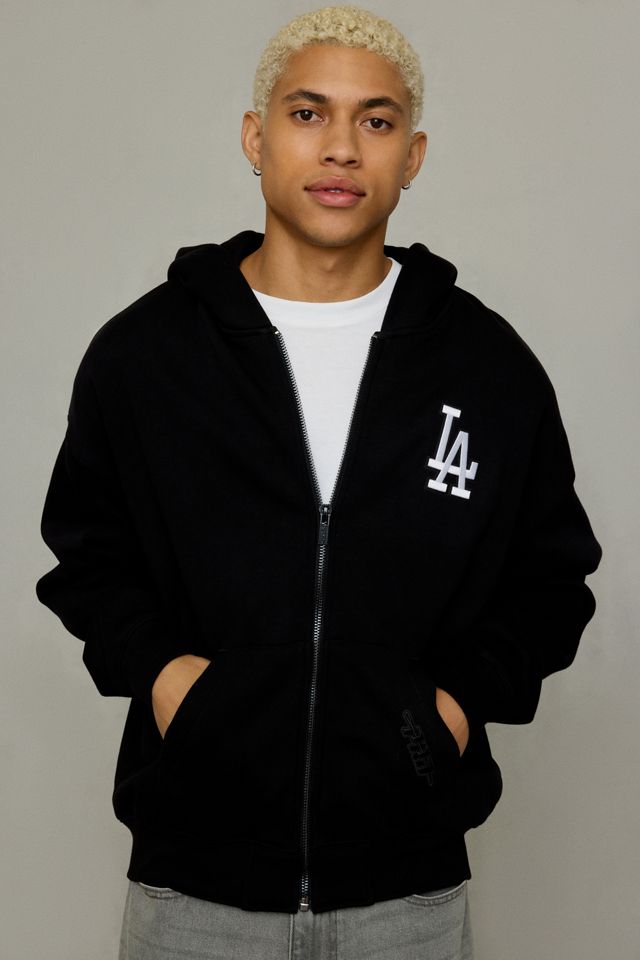 Pro Standard MLB Los Angeles Dodgers Zip-Up Hoodie Sweatshirt #2